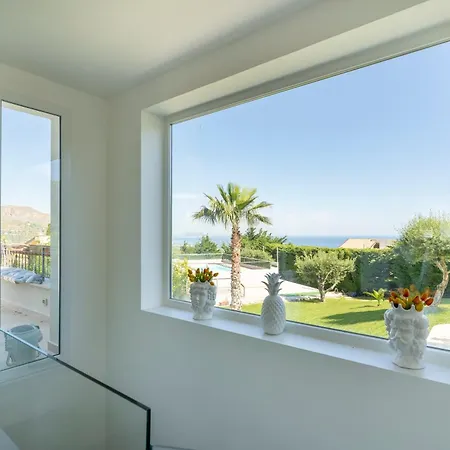 Luxury Eirene, Private Pool-jacuzzi, 3 Bdr 3 Bath - Seaview And Mountain * Termini Imerese